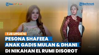 Berambut Pirang bak Bule, Gaya Shafeea Anak Mulan Jameela dan Ahmad Dhani di Nikahan El Rumi Disorot