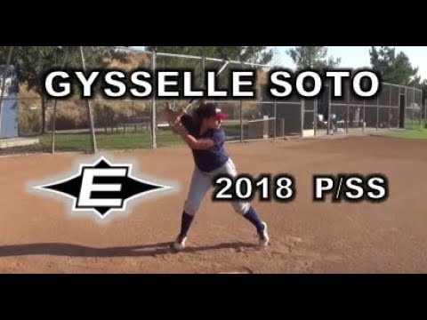 Gysselle Soto 2018 Pitcher, Shortstop Softball Skills, Recruit Video