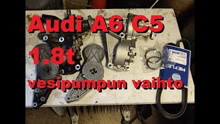 audi a6 vesipumppu