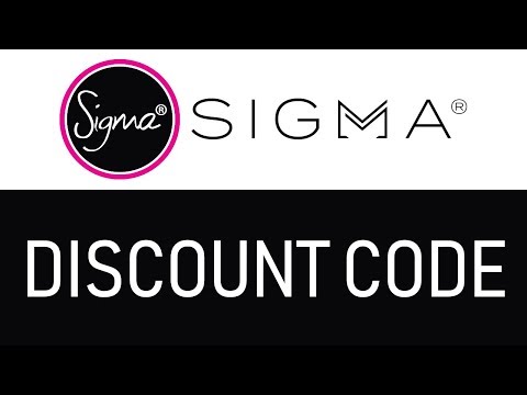 Sigma Coupon & Promo Codes