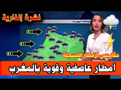 عاجل | مباشر |طقس اليوم وغدا الثلاثاء 27 يناير 2026 توقعات الأرصاد الجوية بالمغرب مقاييس 🌧