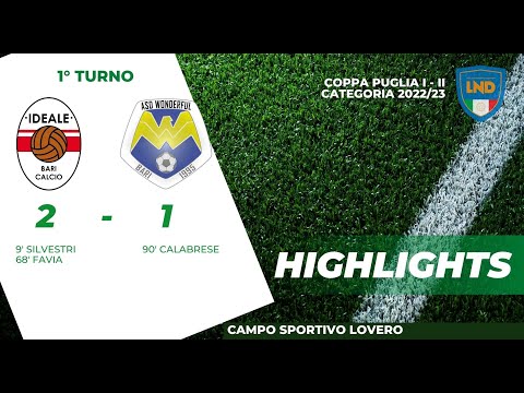 IDEALE BARI 2 - 1 WONDERFUL BARI