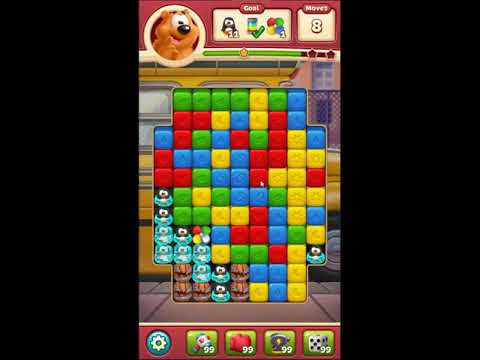 Toon Blast Level 5945 - NO BOOSTERS 🐻🐺🐱 | SKILLGAMING ✔️