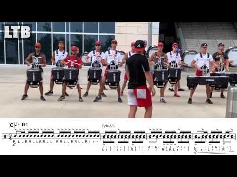 Cadets 2019 Opener and Drum Break (Early Season) -  Learn The Beats (MULTI-CAM)