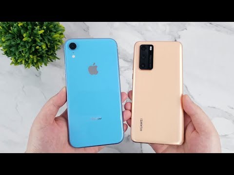 iPhone XR VS Huawei P40 || Speed Test Comparison ||【Known Mobile】