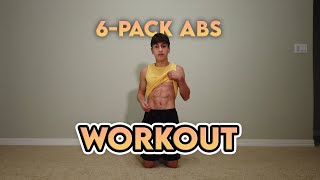 How To Get SIX-PACK ABS The Fast Way - Intense At Home Workout | FullTimeNinja