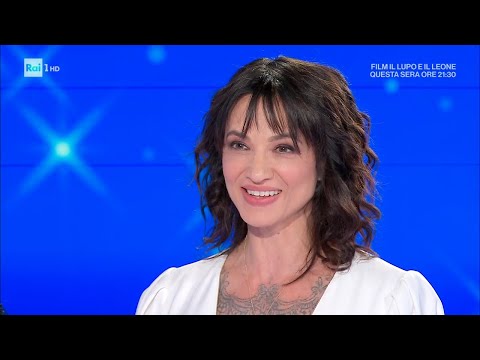 Asia Argento e il rapporto con papà Dario - Domenica In 20/04/2025