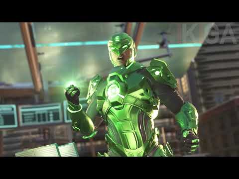 GREEN LANTERN ALL MIRROR MATCH DIALOGUES & VICTORY ANIMATION WINNING POSE - INJUSTICE 2 2020