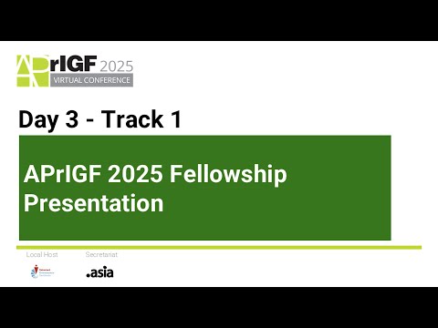 Aprigf 2025 Fellowship Presentation