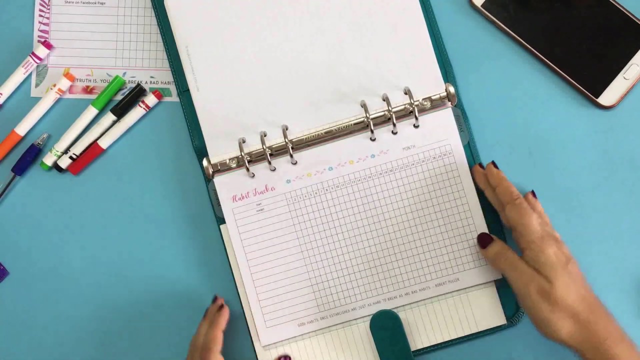 How to use Habit Tracker Printable (plus free download)