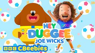 Get Moving with Joe Wicks and Hey Duggee | World Cup Warm Up For Kids | CBeebies 💪⚽