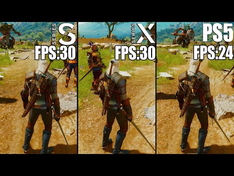 Series S vs. Series X vs. PS5 | The Witcher 3 Next Gen Update Loading, Graphics & FPS Comparison