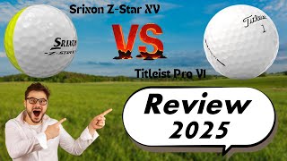 Srixon Z Star XV vs Titleist Pro V1 Review and Comparison