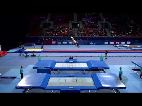 DAVIDSON Madaline (NZL) W - 2022 Trampoline Worlds, Sofia (BUL) - Q Trampoline Exercise 1