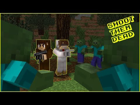 FIGHTING OFF THE HORDE! Minecraft Hypixel ZOMBIES with FavreMySabre