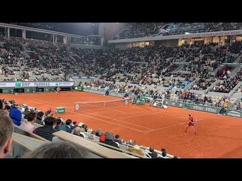 Djokovic vs. Musetti Intense Point Roland Garros 2024