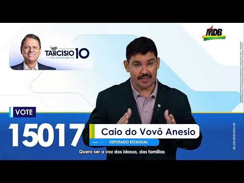 Caio Do Vovô Anésio E Candidato A Deputado Estadual Por São Paulo (31/08/2026) 