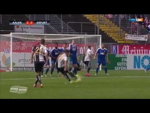 16. Spieltag: VfR Aalen - FC Rot-Weiß Erfurt 2:2 | Dritte Liga 2015/2016