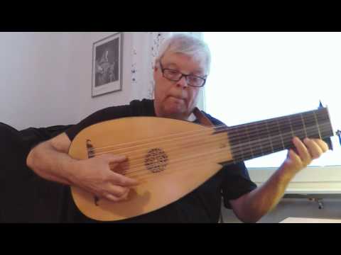 Prelude, Denis Gaultier, Pièces de luth 1680.