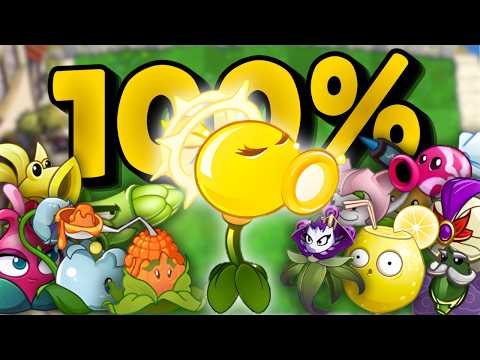 I 100%'d Plants vs. Zombies 2 Reflourished [The Movie]