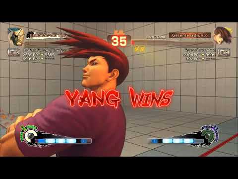 USF4 - El Comandante (Sagat) Vs Shakleford (Yang) FT4