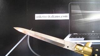 Stiletto 13" Bayonet Black plastic AKC