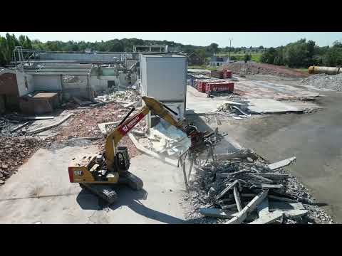 Afbraak site Lammens in Torhout