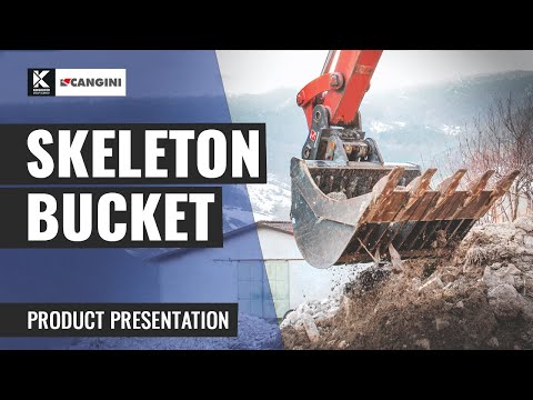 Godet squelette Cangini - acier haute résistance - compatible pelles 0,6 à 22 tonnes - modèle standard, usage général ou néerlandais_6