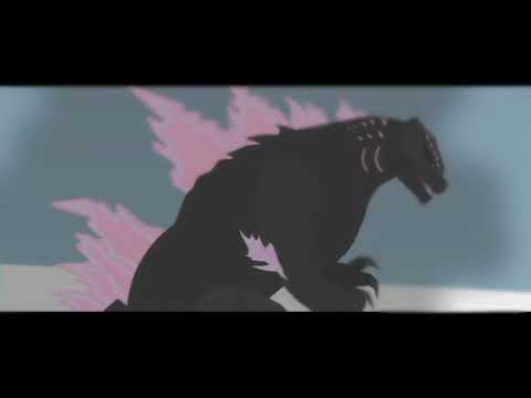 Godzilla Emerges to his New Form || GxK Sticknodes Animation