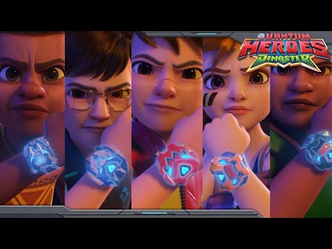 Dinoster | S2 | The Digital Dino Battle and more | Quantum Heroes | Ep.13~15