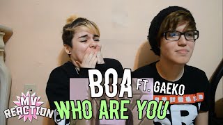 BOA (보아) - WHO ARE YOU (FEAT. GAEKO (개코) ★ MV REACTION