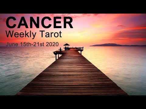 CANCER WEEKLY TAROT READING  "WINNING THROUGH CANCER!"  June 15th-21st 2020 Intuitive Tarot Forecast