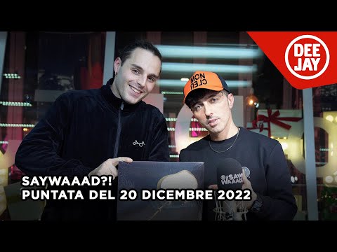 Ernia ospite a #SayWaaad -  Puntata del 20 dicembre 2022