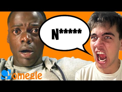 Calling black people the "N WORD" on Omegle.
