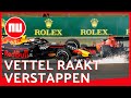 Crash Verstappen en Vettel in Formule 1, wat ging er mis? | NU.nl