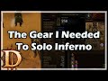 [Diablo 3] The Gear I Needed To Solo Inferno 