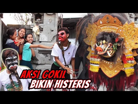 Sekehe BARONG BANGKUNG Ter GOKIL, Ngelawang Galungan Kuningan