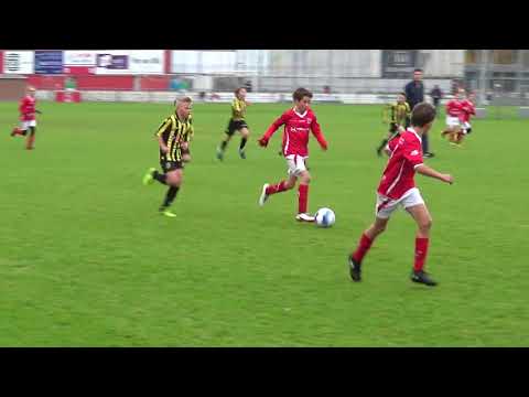 Tweede part DOVO JO12-1 - Vitesse JO11 vriendschappelijk