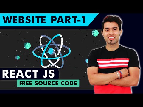  Multipage React JS Website Tutorial In Hindi 1 Creating Responsive Navbar in React | 2021