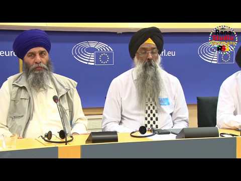 Parliament of Belgium Vich Sikhan Walon European Parliament Vich Vishesh Lobby Kitee Gayee​ By RSG