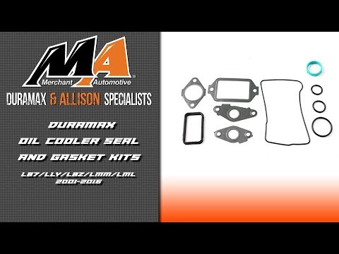 Product Spotlight: Duramax Oil Cooler Seal and Gasket Kits, 2001-2016