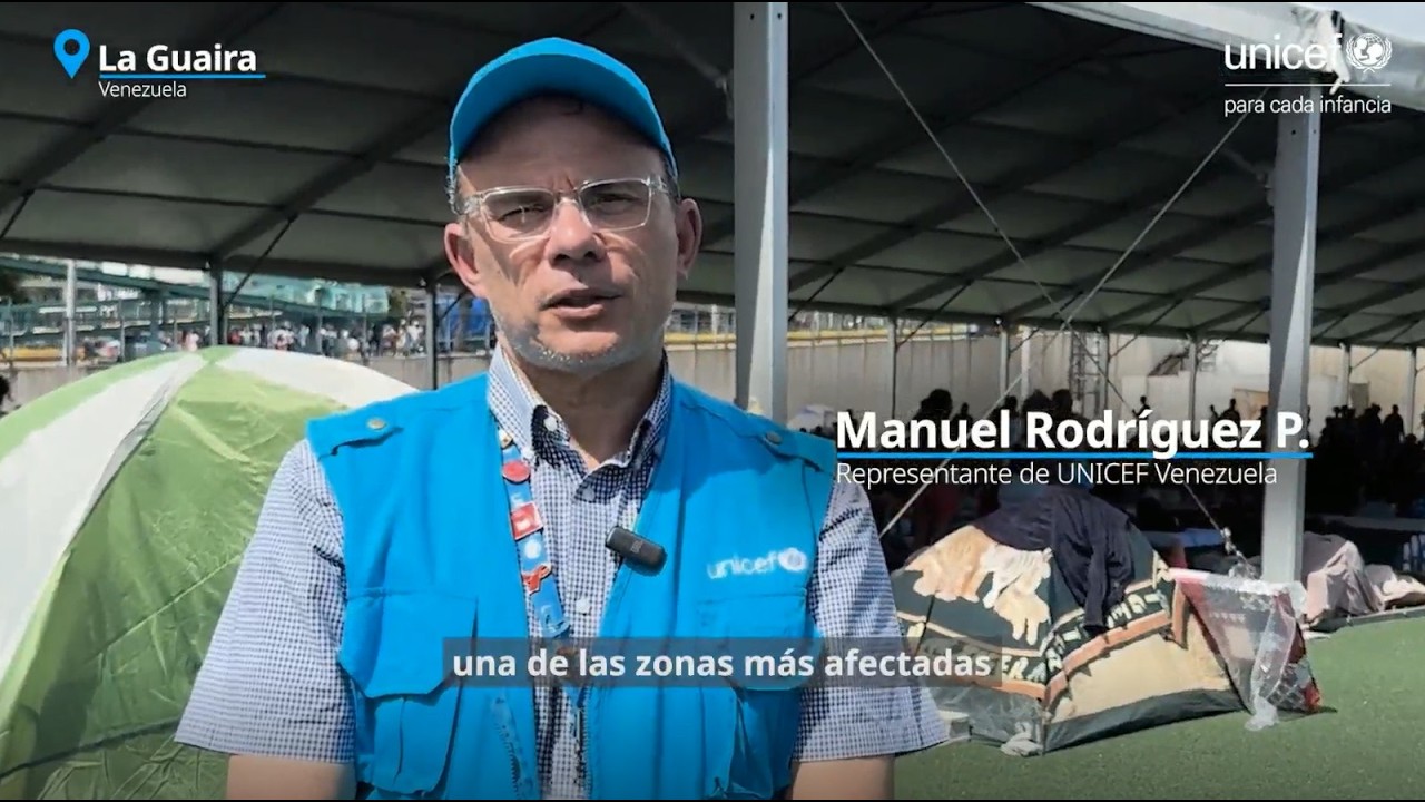 Respuesta ante terremotos en Venezuela: Representante de UNICEF visita La Guaira