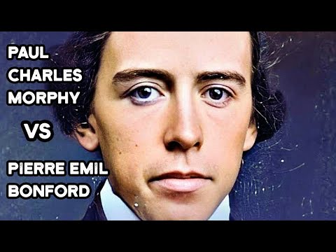 Moćan lovački par! Šta ćeš više? || Paul Charles Morphy vs P. E. Bonford || New Orleans, LA USA