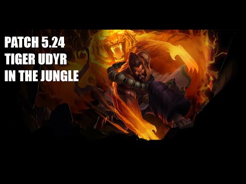 [PATCH 5.24] Tiger Udyr Carries From The Jungle (Almost Plat Elo)