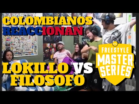El MVP de LOKILLO - COLOMBIANOS REACCIONAN a LOKILLO VS FILOSOFO [FMS COLOMBIA J7] 🔴