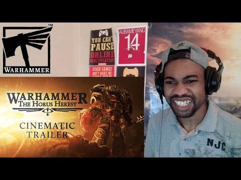 Warhammer: The Horus Heresy Cinematic Trailer REACTION