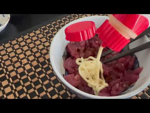 Spicy Tuna Recipe with Jumbo Bluefin Tuna