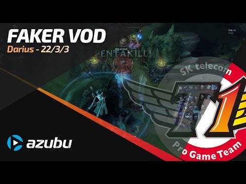 Faker plays Darius 22/3/3!