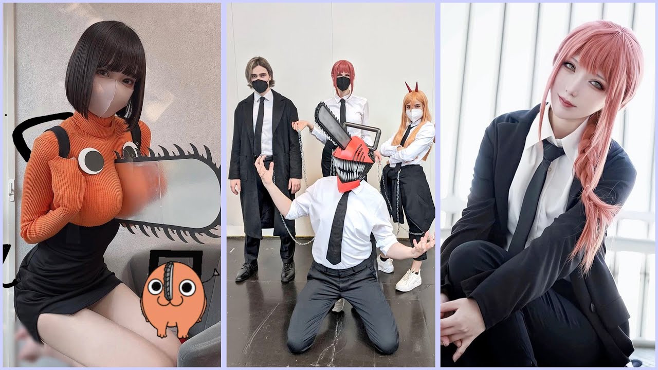 チェンソーマンコスプレ - Cosplay Chainsaw Man Tik Tok #3