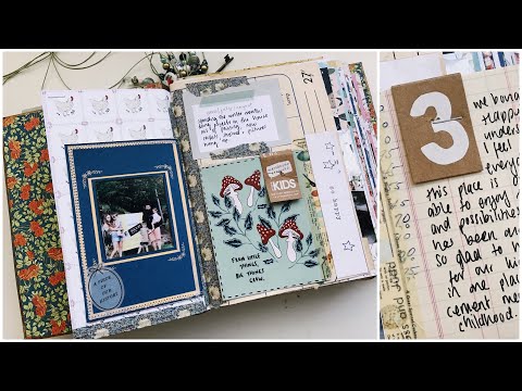 junk journal with me  process video ideas tips